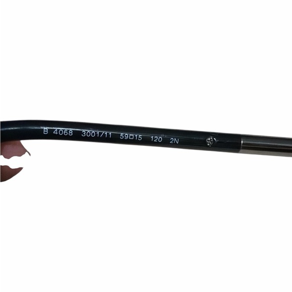Burberry 4068 Black Woman’s Sunglasses. main image 4